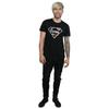 DC Comics Mens Superman Floral Logo 2 T-Shirt