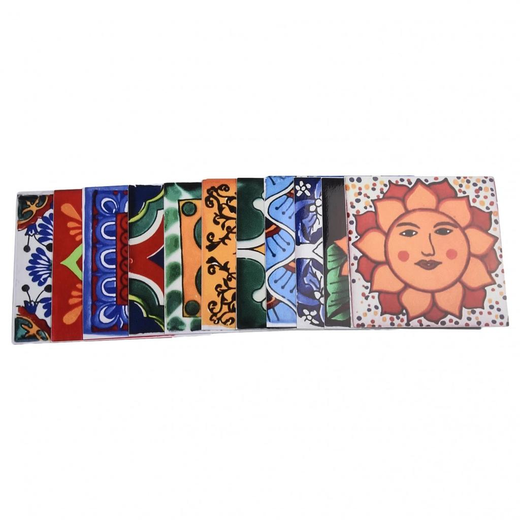 24 шт. Винтажная самоклеящаяся наклейка на стену для ванной комнаты, кухни, водонепроницаемая наклейка на плитку