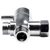 Diverter Valve ABS Connector Converter Shower Head