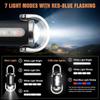 Mini LED Keychain Light Multifunctional Portable Pocket Work Light Keyring Inspection Lights Key Chain for Outdoor Activities