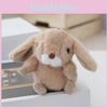 Realistic Rabbit Adorable Plush Keychain With Soft Pp Cotton Stuffing Cute Keyring Toy Perfect For Couples And Bags Car