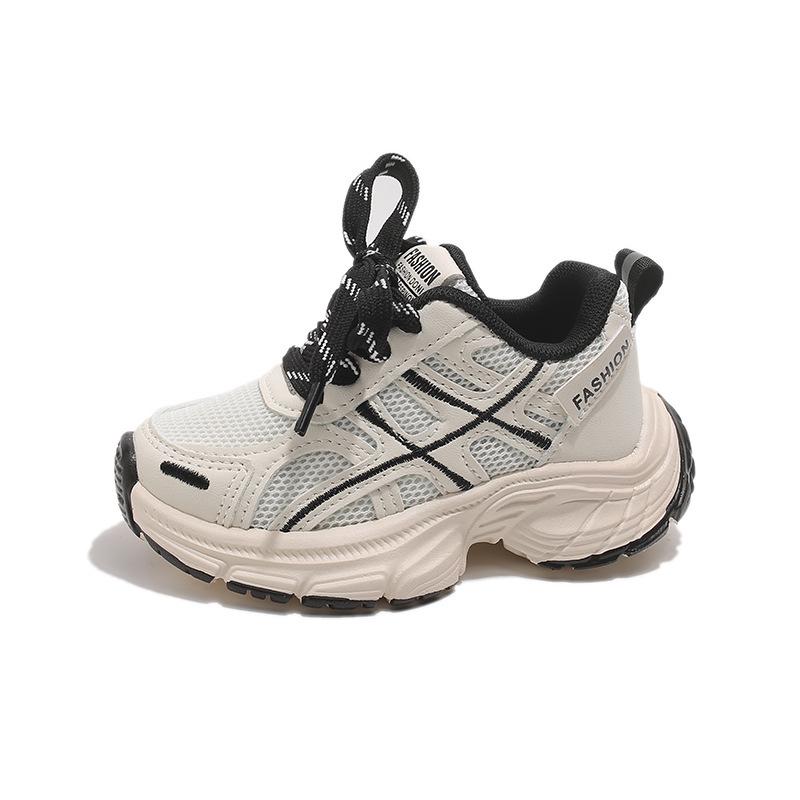 Модные детские кроссовки в корейском стиле, весна 2026: Легкие, удобные спортивные кроссовки для бега для мальчиков и девочек.