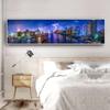Night Scenery City Building Cuadros Landscape Canvas Art Posters and Prints Scandinavian Modern Wall Art Picture for Living Room No Frame