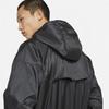 Nike NSW HE WR Wind Woven Hoodie Size Small Full-Zip Jacket, Men's, Black,