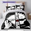 Jujutsu Kaisen Gojo Satoru Eye Design Bedding Set Anime Duvet Cover Polyester Soft Quilt Cover Set -QJY