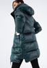 Wittchen Women's Green Nylon Hooded Down Coat
