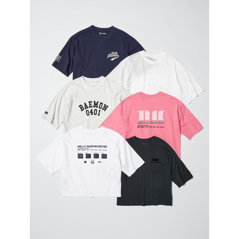 Uniqlo Японская K-Pop группа Babymonster Ut Коробка