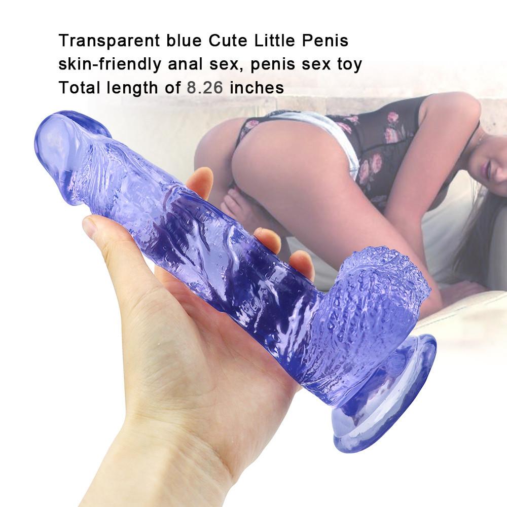 Синий фаллоимитатор для женщин, реалистичный носимый пояс для пениса, сексуальный ремень на трусиках, анальные секс-игрушки для лесбиянок и геев