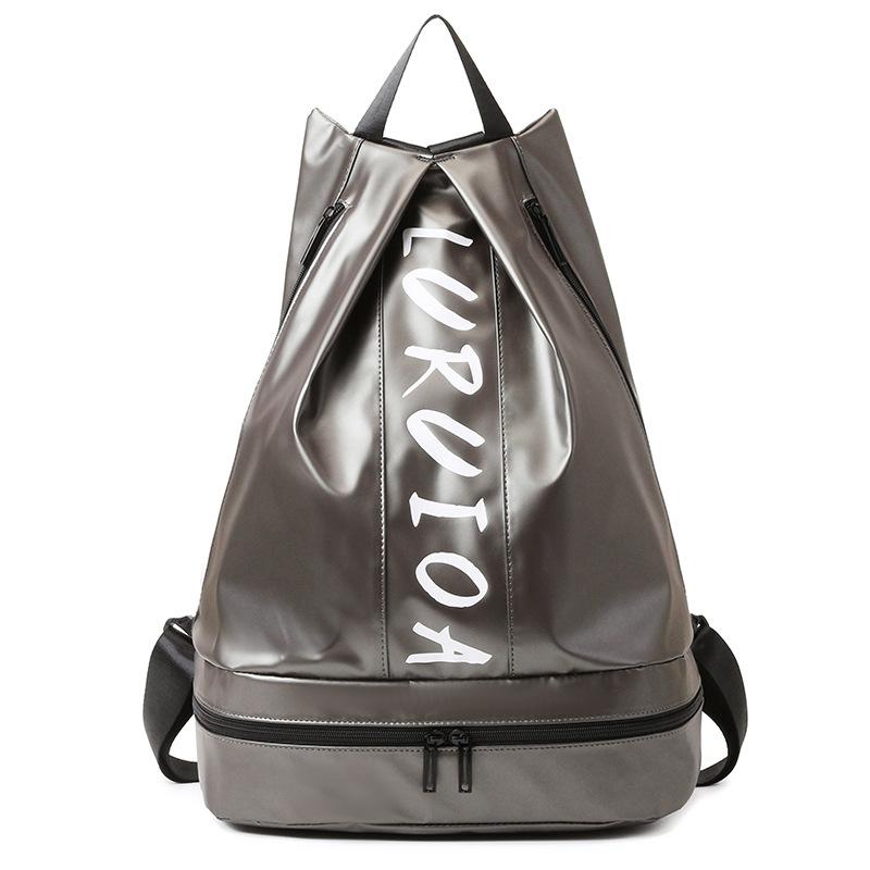 Dry and wet separation sports fitness bag going out multi-function multi-pocket belt shoe compartment travel backpack