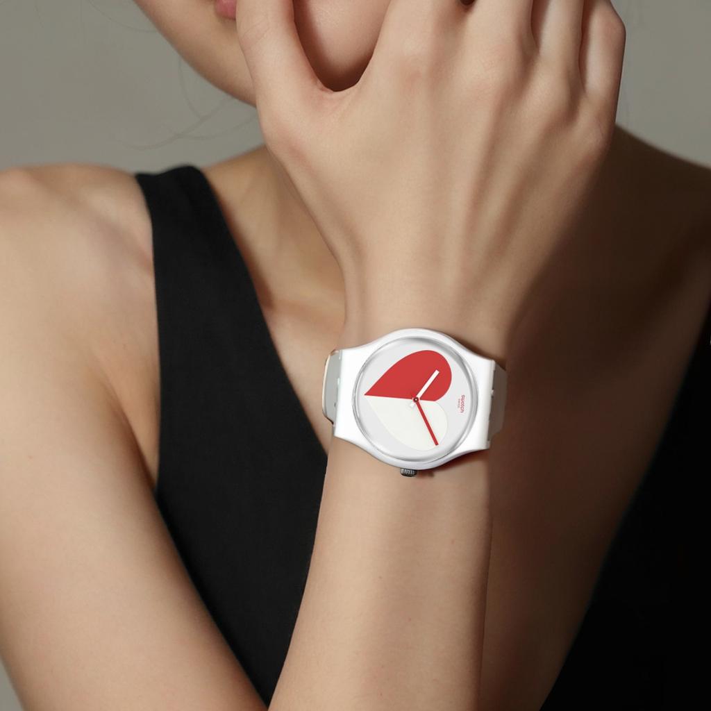 Swatch Унисекс Белые Часы SO29Z113 SO29Z113