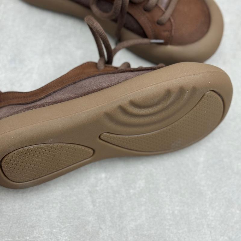 Johnature Ретро натуральная кожа шнуровка женские туфли повседневные круглый носок коровья кожа балетки