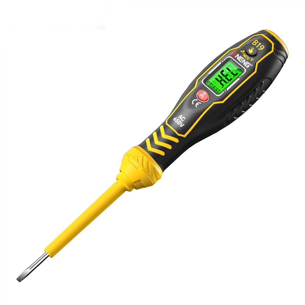 Buzzer Alarm Voltage Detector Pen Color Light Display Breakpoint Finder  Electrician Tool