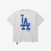 New Era Mlb La Dodgers Рисунок Футболка Хизер Серый
