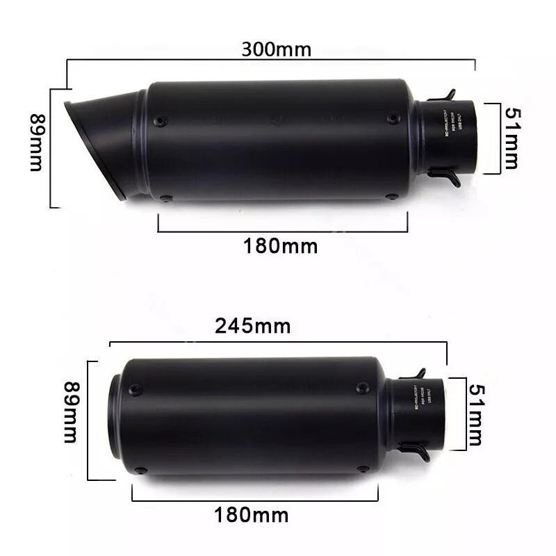 Для Kawasaki Ninja 650 Z650 2012-2025 Полная система Выпускные наконечники Черная выпускная труба Выпускные системы Выпускные трубы