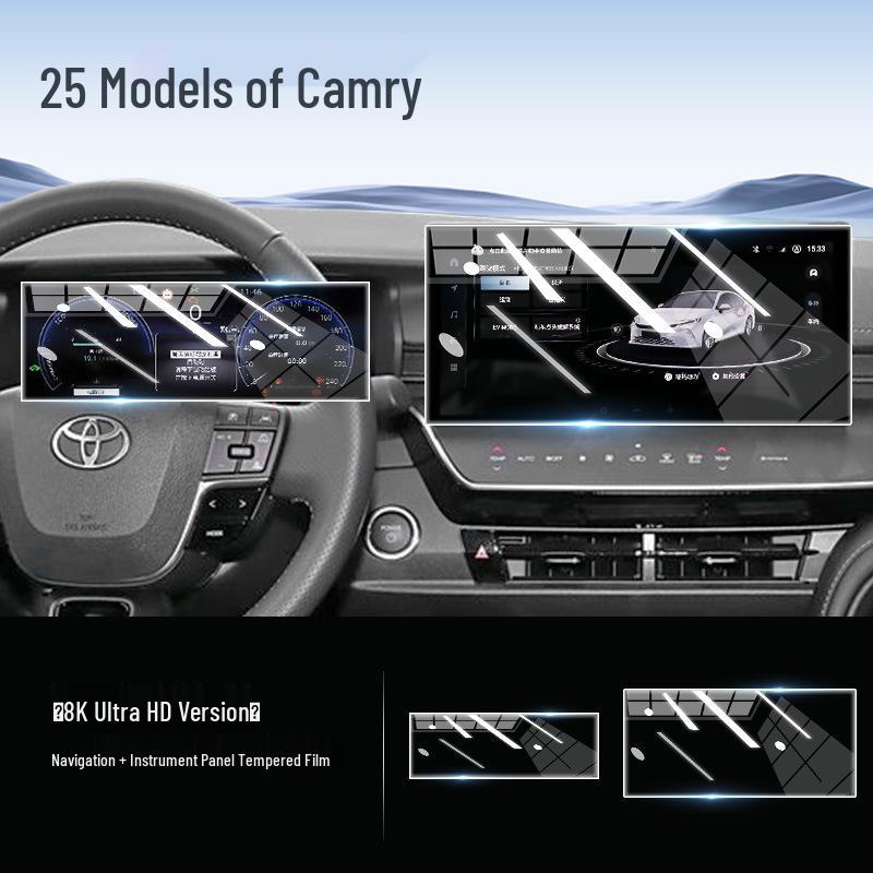 Защитная пленка для экрана Toyota Camry 9-го поколения для центральной консоли и навигации