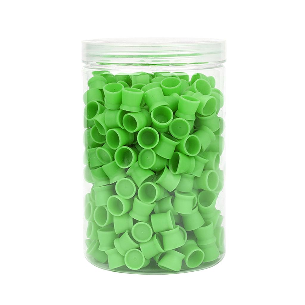 Одноразовые силиконовые контейнеры для чернил для татуировок, перманентный тату-макияж, пигмент для макияжа бровей, колпачки для контейнеров, аксессуары для татуировок