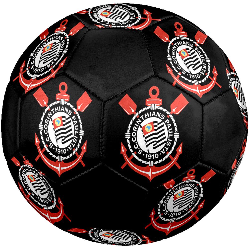 Футбольный мяч Corinthians, разноцветный, подходит для всех возрастов, машинная сшивка, материал ПВХ, соревновательного уровня, прочный и с высоким отскоком