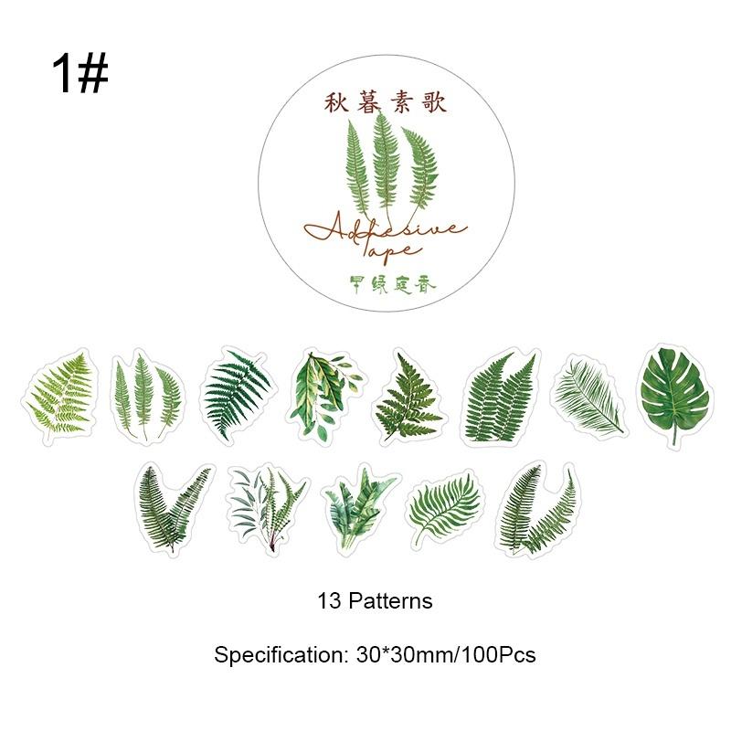 100 шт. наклейки для скрапбукинга, декоративные бумажные наклейки васи, дневник, сделай сам, наклейка для этикеток, журнальный альбом, канцелярские принадлежности