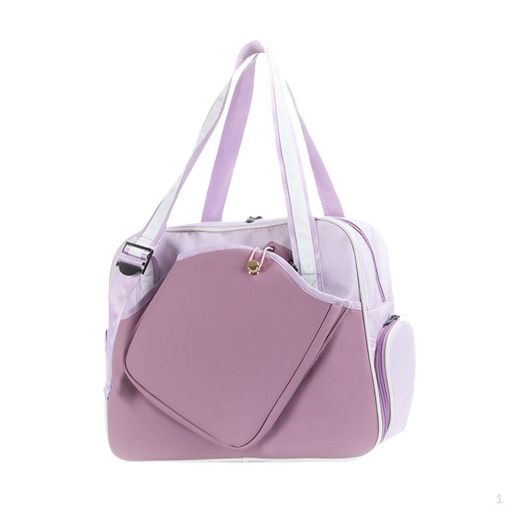 Сумка для ракетки для пиклбола с отделением для обуви, сумка-тоут для фитнеса