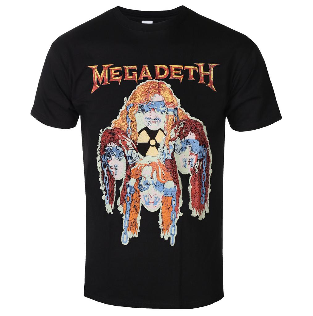 Yk Megadeth Graphic Cotton Tshirt Unisex Summer Short Sleeve Fashion Brand Tee Luxury Casual Vintage Tees