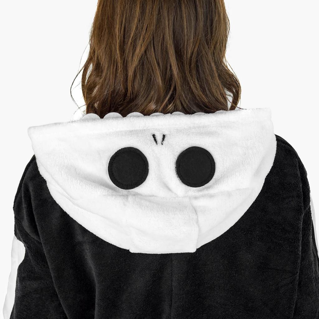 Kigurumi skeleton onesie costume St. Andrew's Day pajamas adult m Onesie skeleton costume - XL