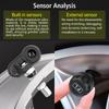 433,92 МГц Датчик USB / Солнечная TPMS Универсальная Автомобильная Охранная Сигнализация Система Контроля Давления в Шинах Автомобиля Отображение Температуры В Автомобиле