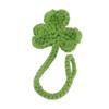 Data Cable Strap Green Leaf Bookmark Handmade Crochet Leaf Sprout Leaf Sprout Bookmark  DIY Craft