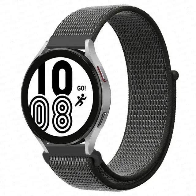 Нейлоновый ремешок-петля 20 мм 22 мм для Garmin Forerunner 265 965 255 255M 245 645 158/Venu 2Plus/Vivoactive 4 3/Venu SQ 2 Ремешок для браслета
