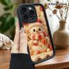 Чехол для телефона: 2D плоский дизайн, подходит для защитных чехлов iPhone 18, 17, 16, 15, 14, 13 Pro, рождественский снеговичок, идеальный праздничный подарок на Рождество