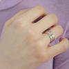 objecteso Three pleat ring