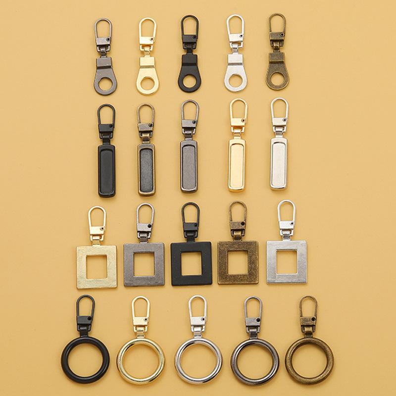 5 шт., металлический универсальный сменный слайдер для молнии, съемник для молнии, ремонтный комплект для рукоделия, швейные инструменты