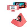 Зарядная станция для Nintendo Switch Lite, Зарядная подставка-станция, Совместимая с Nintendo Switch (коралловый)