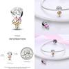 Copper Boy Girl Couple Lovers Beads Marriage Charms Dangle Fit Original Bracelet Charms Jewelry Women Diy