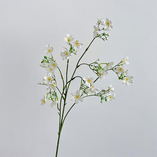 Artificial Flowers, with Flexible Stems Branch, Realistic Petals Long-Lasting Floral Arrangement, for Home Decoration Wedding Photography