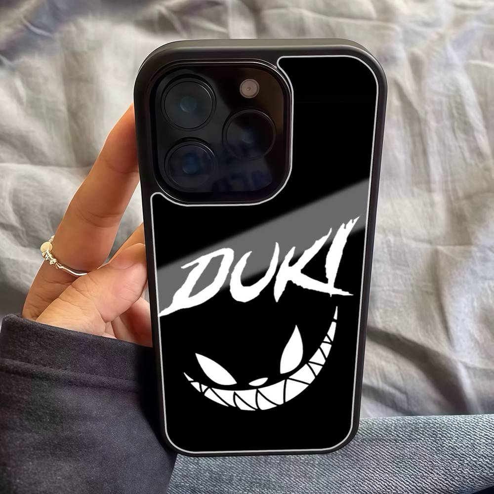 Чехол для телефона R-Rapero DUKI для iPhone 17 16 Pro Max 15 14 13 12 11 Pro Mini PC+TPU Чехол Роскошные Чехлы для Телефона Y2K