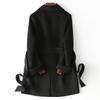Autumn and Winter New Women's Wool Woolen Coat Double-sided Slim-fit Cashmere Coat Women