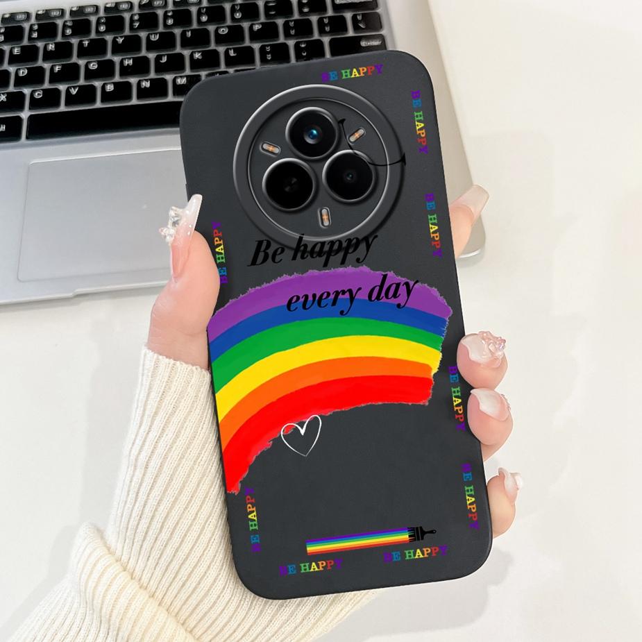 Чехол для Realme 14 Pro 5G RMX5056 Стильный чехол с художественной росписью Ударопрочный чехол для телефона Для Realme 14 Pro Plus Realme14 Pro+ Мягкие чехлы