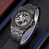 Mechanical Sport Design Bezel Fashion Watch Mens Watches New Montre Homme Clock Men Automatic Skeleton