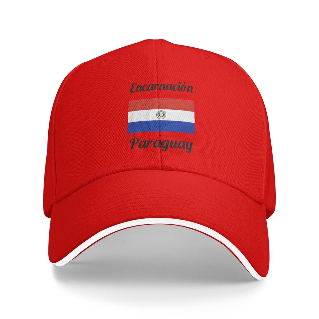 PARAGUAY Flag Art Design Baseball Cap  Kpop Rock Wholesale Hip Hop Hats WoWomen Women Fashion Design Baseball Caps