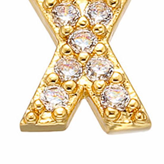 Necklace Pendant 26 Letters Rhinestones Jewelry Cute Sparkling Jewelry Pendant