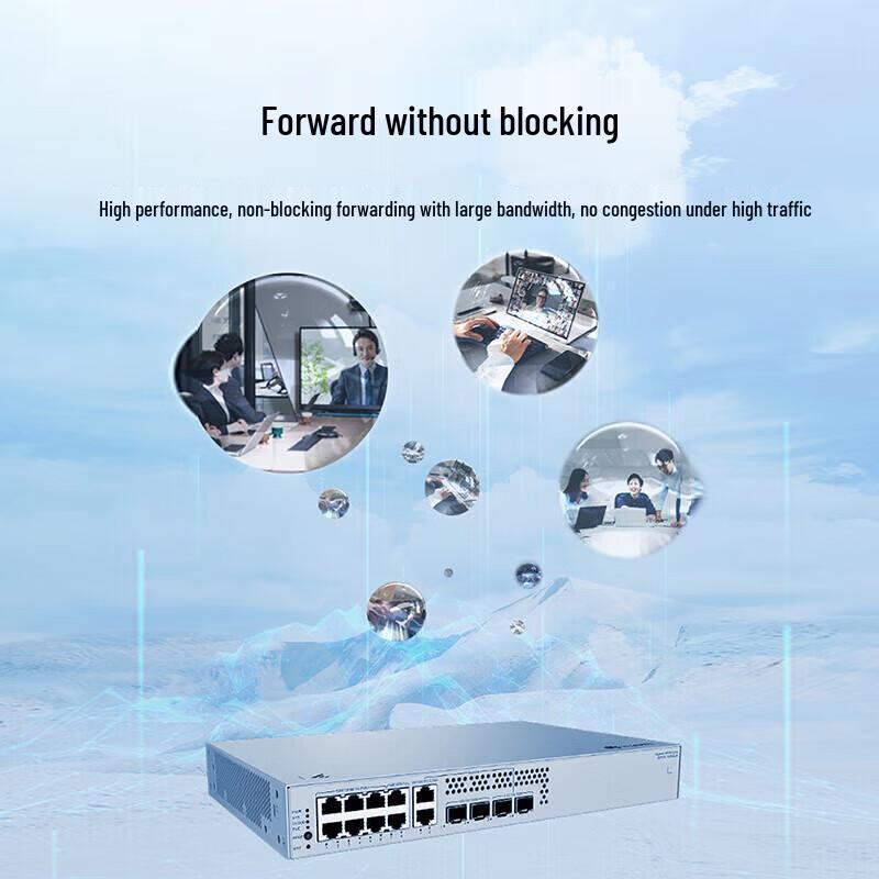 Huawei Kunling 8-Port 10G Layer 3 Managed Switch