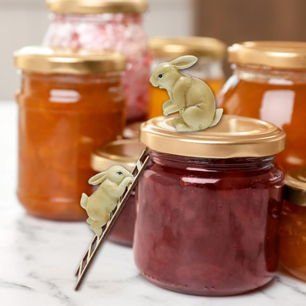 Миниатюрная статуэтка, украшение для цветочного горшка, симпатичные аксессуары для цветочного горшка, статуэтка из смолы, подходит для террасы, двора, украшения