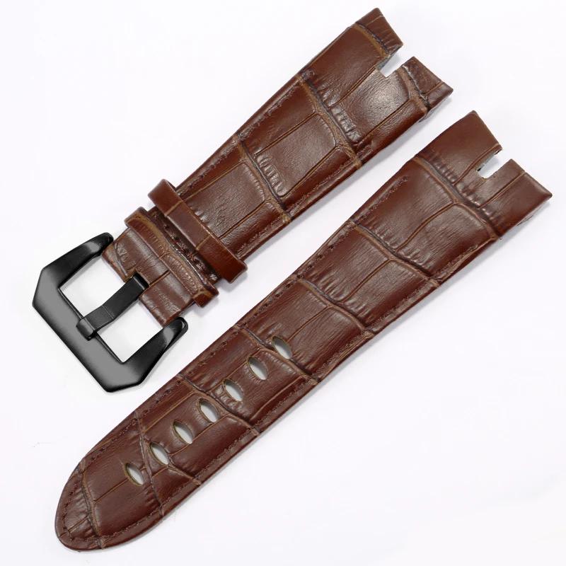 Genuine Leather Watchband 26mm For Roger Dubuis For EXCALIBUR Series Watch Band Strap 42mm Dial RDDBEX0405 Men's Accessories