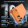 Ударопрочный Телефон Прозрачный Защитный Экран для Задней Камеры Металлическая Рамка Антицарапающее Пылезащитное Водостойкое Покрытие Амортизация Ударов