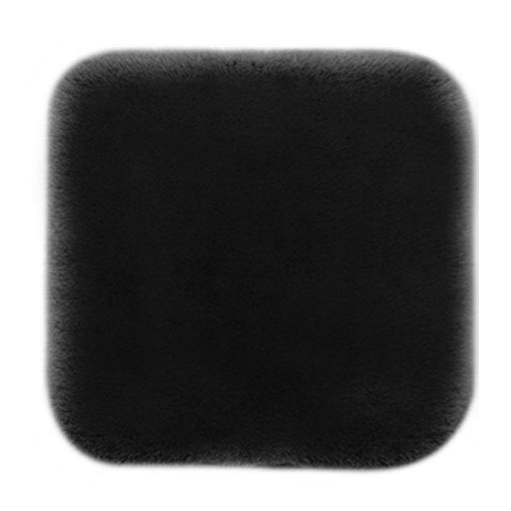 Меховой плюшевый чехол на автомобильное сиденье, подушка для сиденья, зимняя теплая подушка спереди и сзади