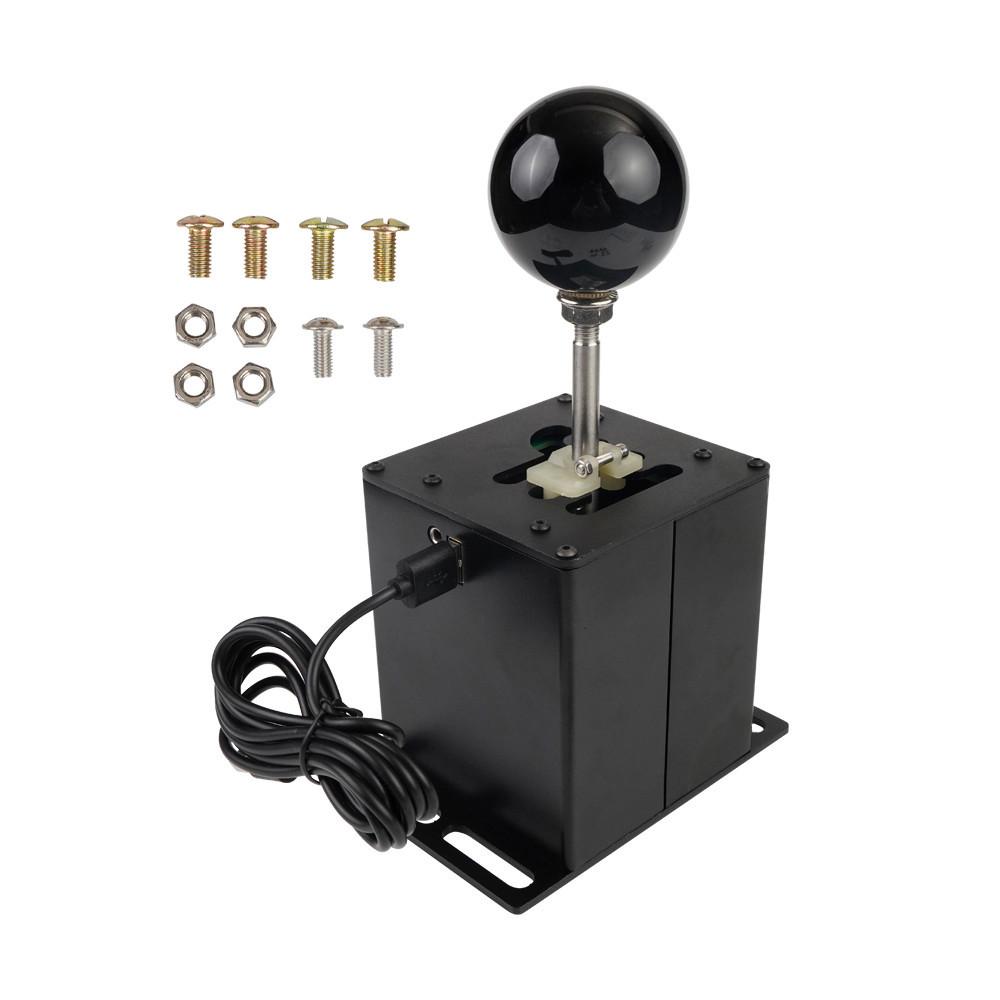 PC USB Simulator Shifter H Gear Shifter Hall Sensor For Logitech G25/G27/G29/G920 T300RS/GT For ETS2 WRC Sim Racing Games 6R/7R