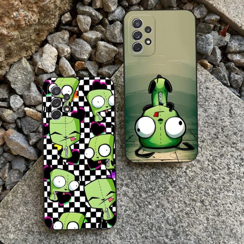 Чехол для телефона Invader Zim для Samsung A14 A53 A52 A73 A32 A54 A33 A13 A21 A34 A71 A31 A22 A50 A20 A40 A23 Задняя крышка