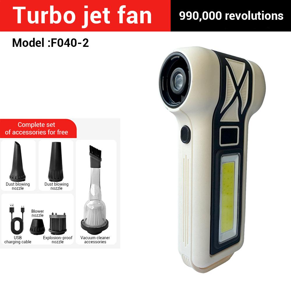 Turbo jet fan 990000 RPM turbofan, brushless motor, powerful.