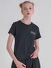 LA MAISON STUDIO Черная футболка Mustang Slim Fit с коротким рукавом (Fcg2Ts770W)