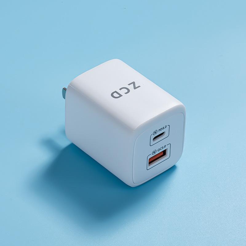 Зарядное устройство 45 Вт из нитрида галлия PD Адаптер питания для быстрой зарядки Головка для зарядки мобильного телефона Правила США Правила Европы Многопортовое зарядное устройство